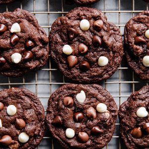 Triple Chocolate Cookies